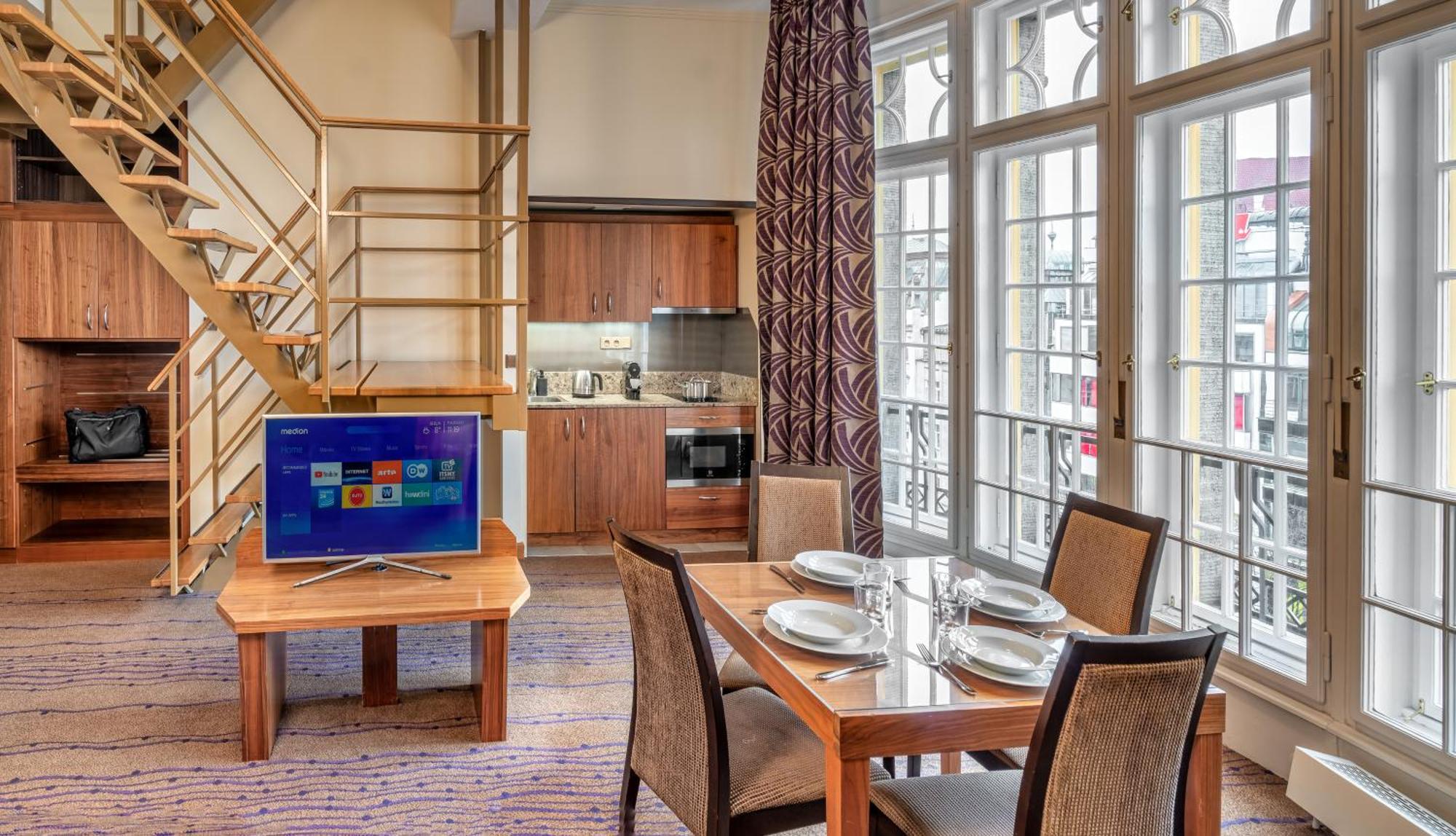 Crown Palace Apartments By Adrez Praha Bagian luar foto